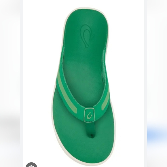 OluKai Leeward Flip Flop In Bamboo Green Size 13 Mens
